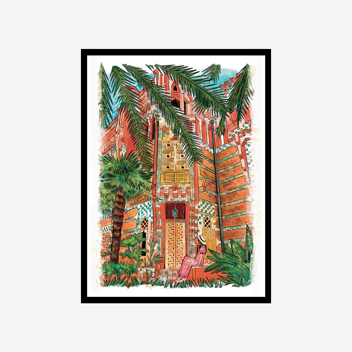 Casa Vicens Gold Splash