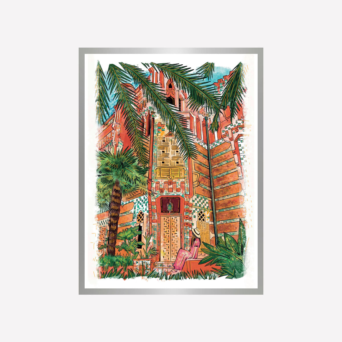 Casa Vicens Gold Splash