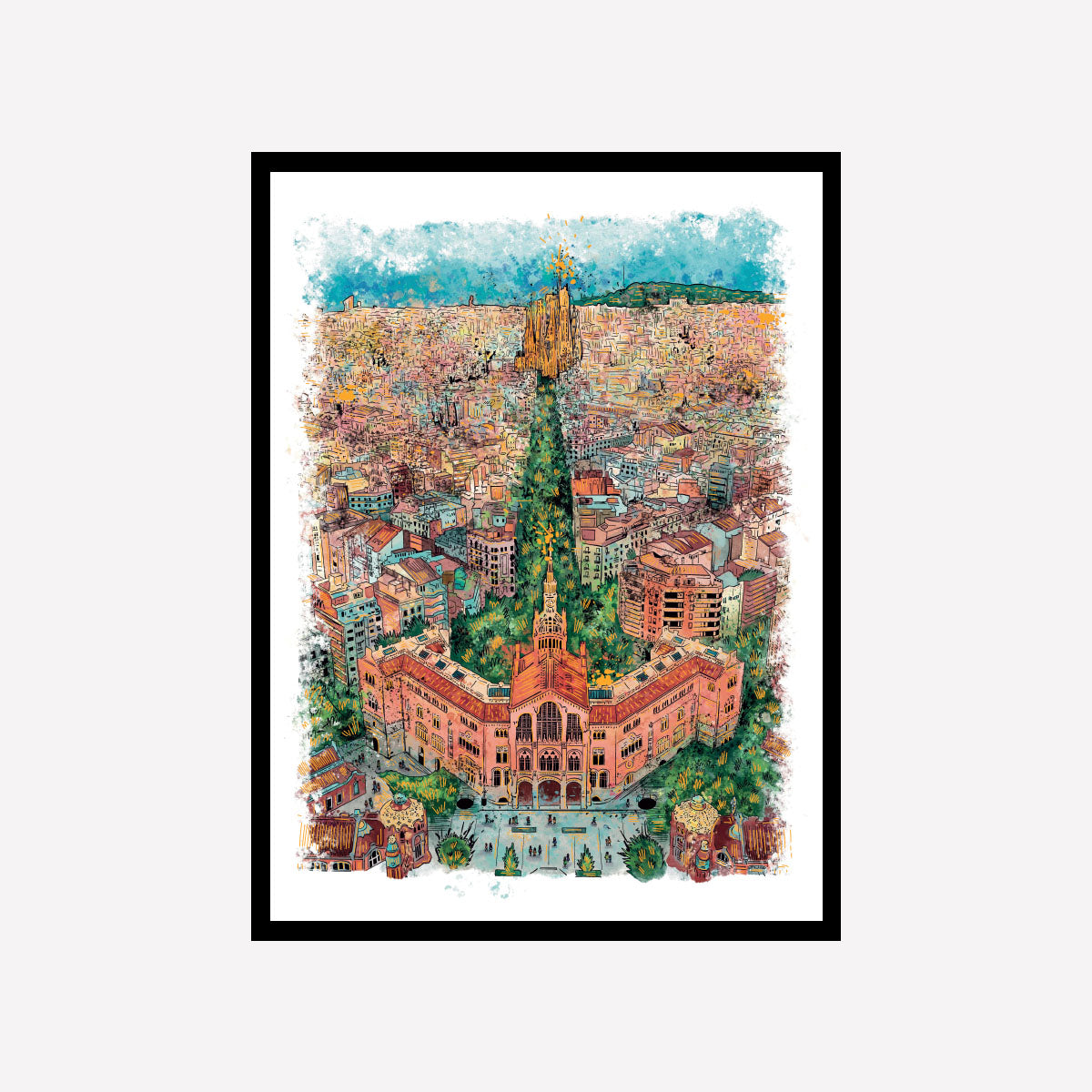 Hospital Sant Pau Gold Splash