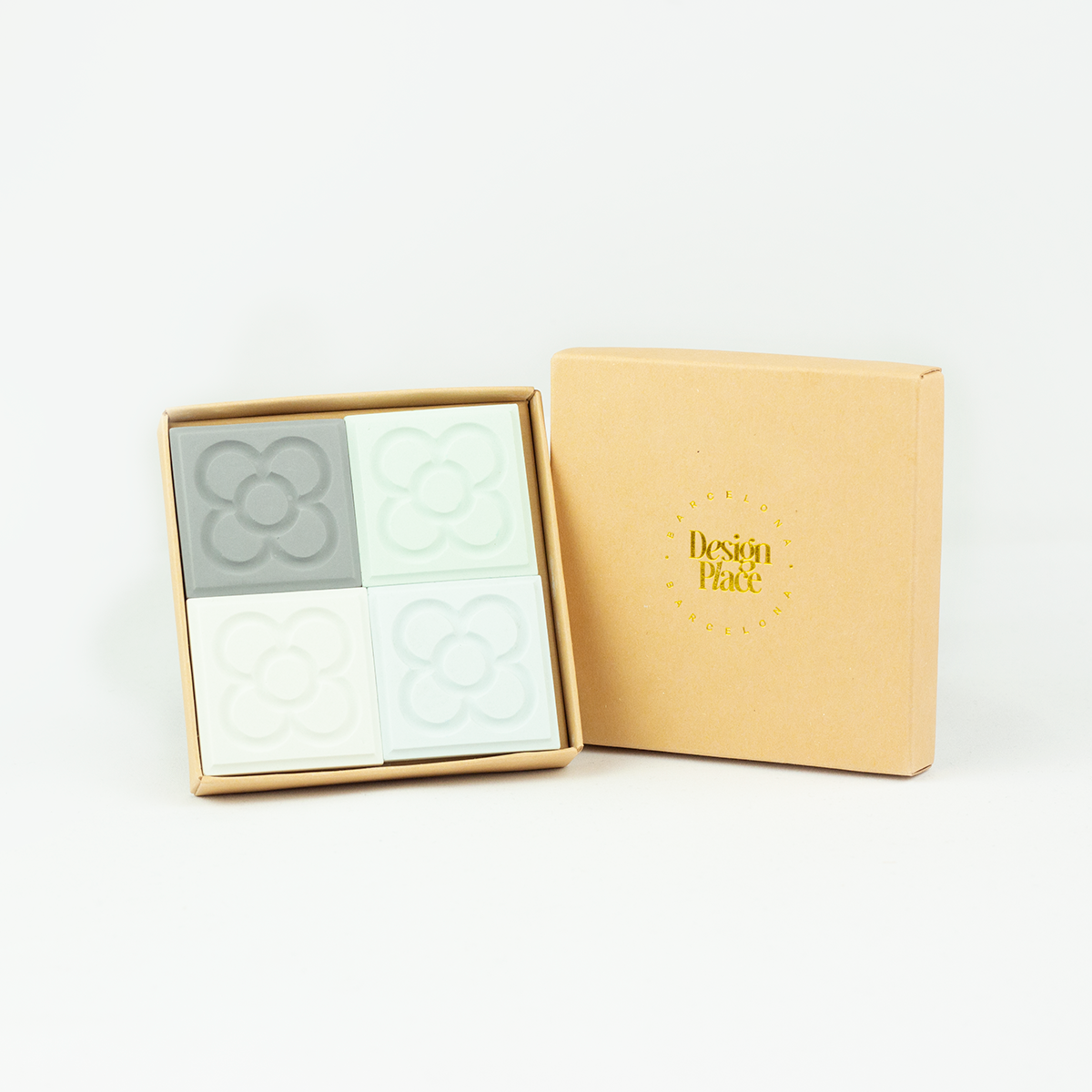 Set Blue Green Panot Cement Magnet