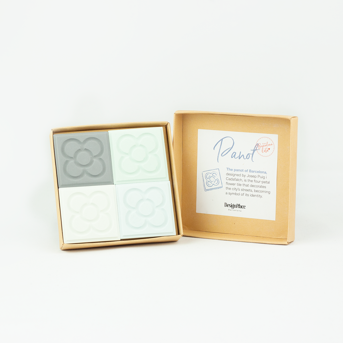 Set Blue Green Panot Cement Magnet