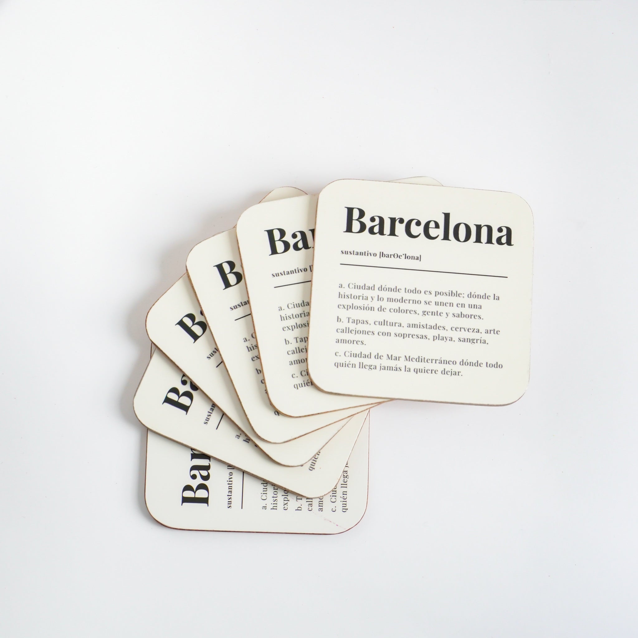 Barcelona Castellano Coaster