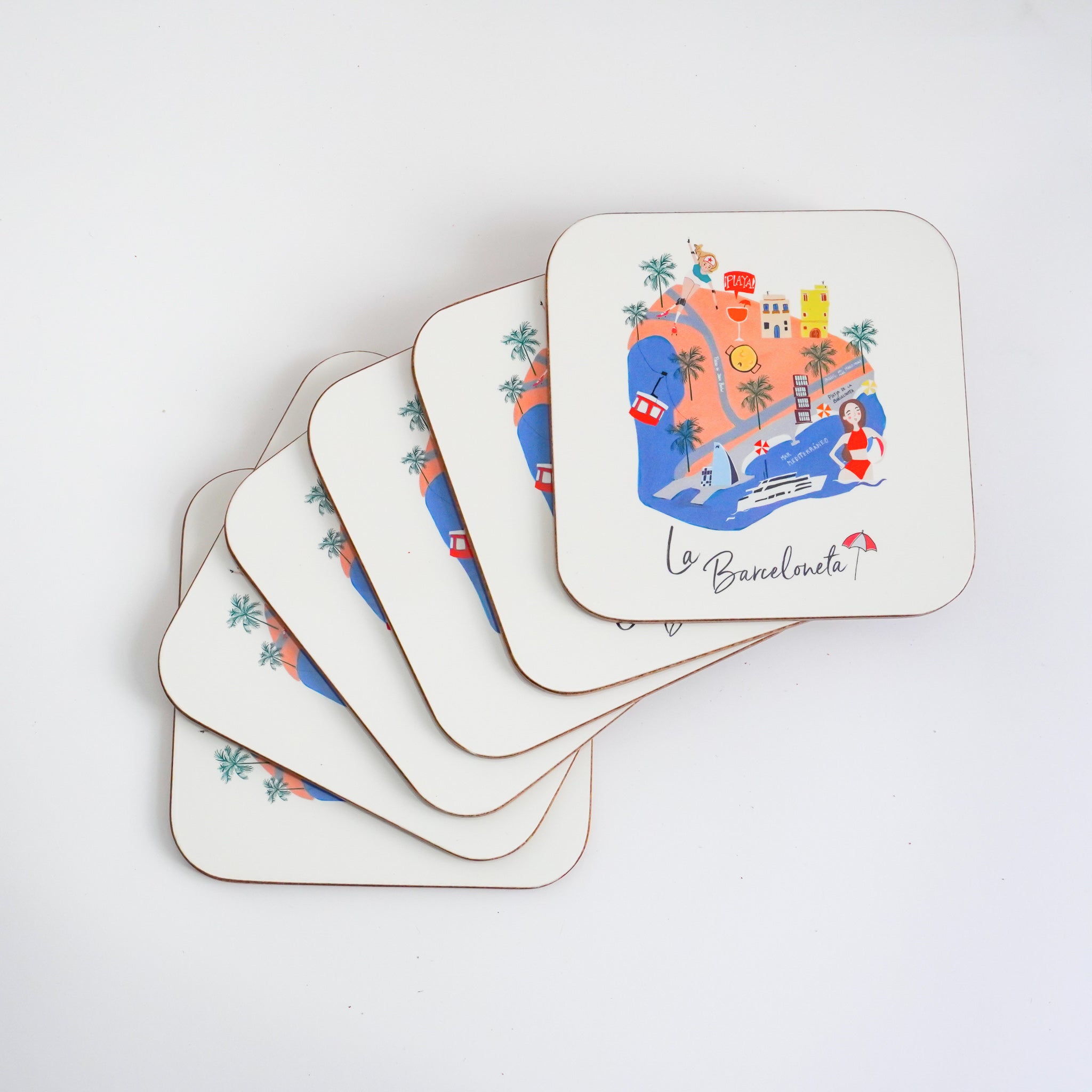La Barceloneta Coaster
