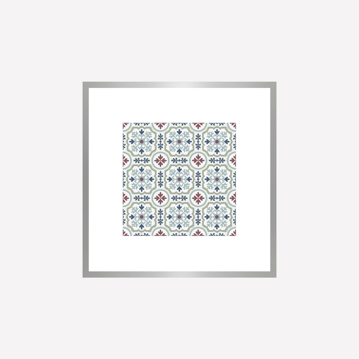 Hydraulic Tiles Model 10 Art Print