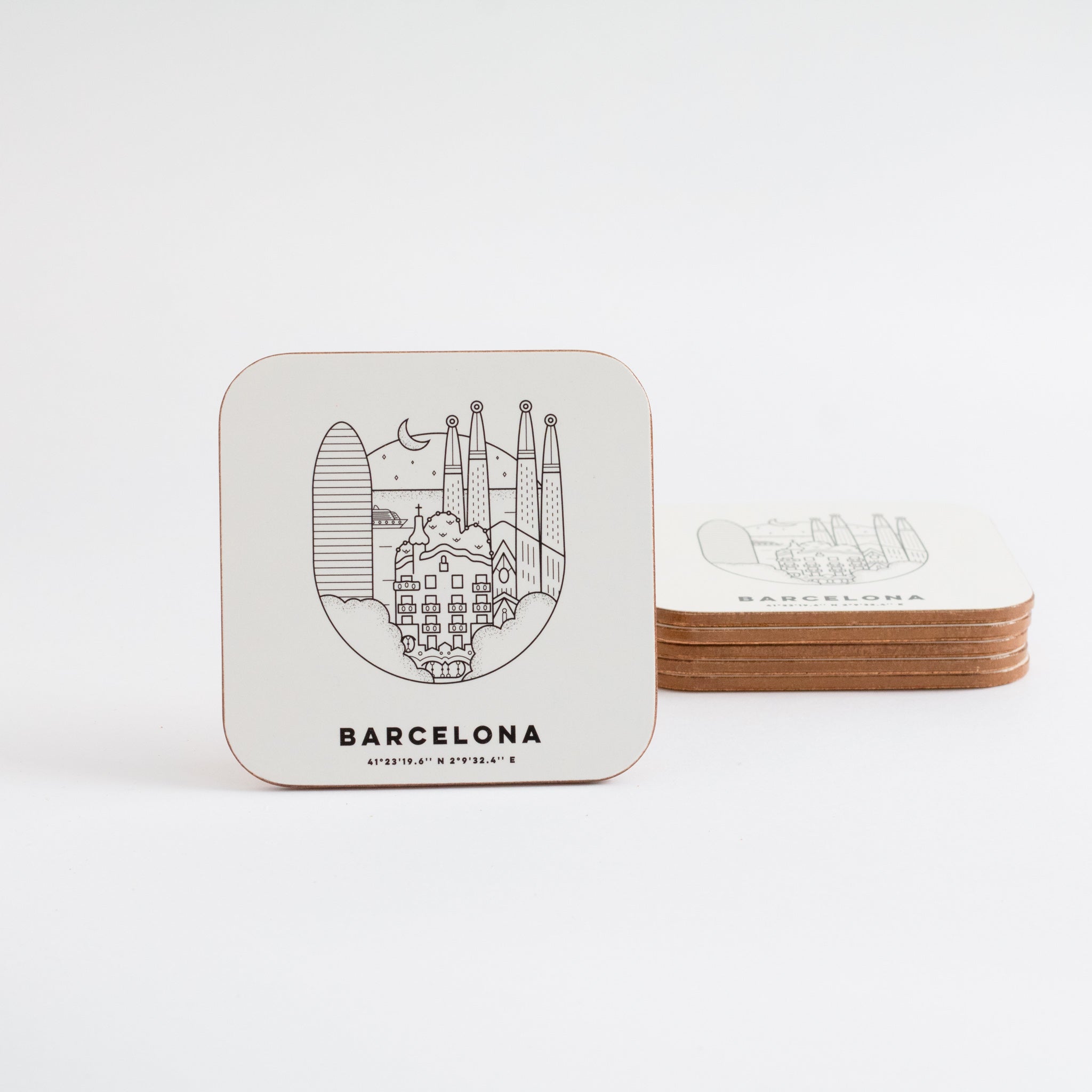 Barcelona Cityscape Coaster