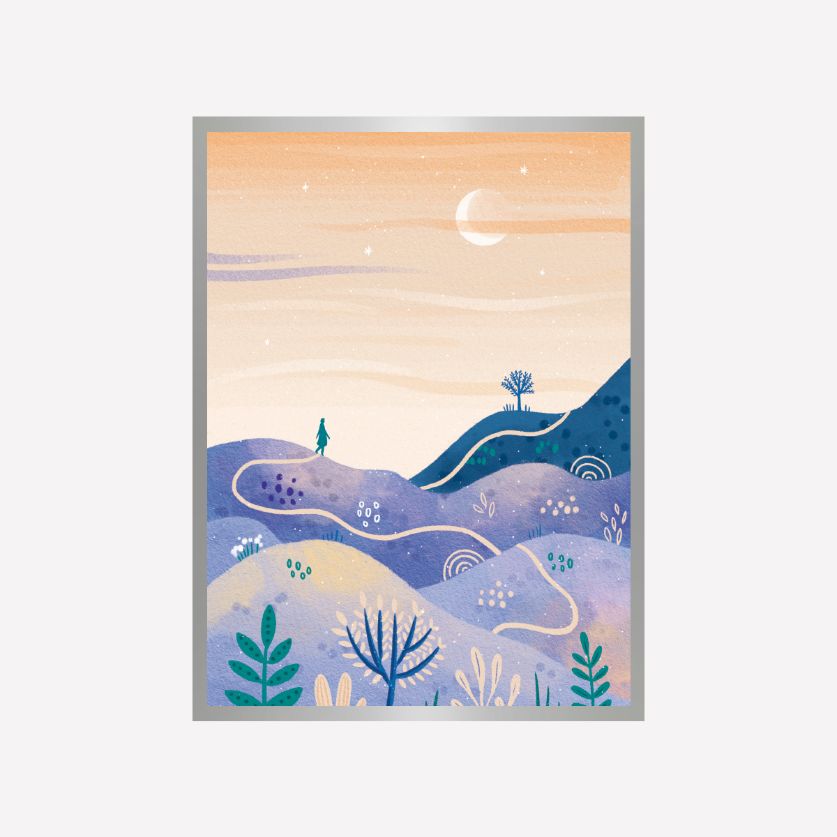 Mountain Path Art Print