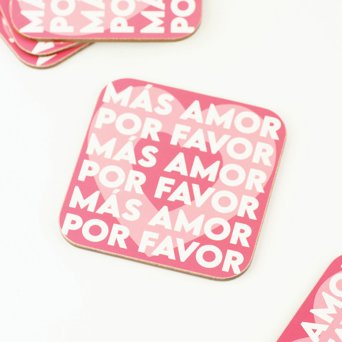 Mas Amor Por Favor Coaster