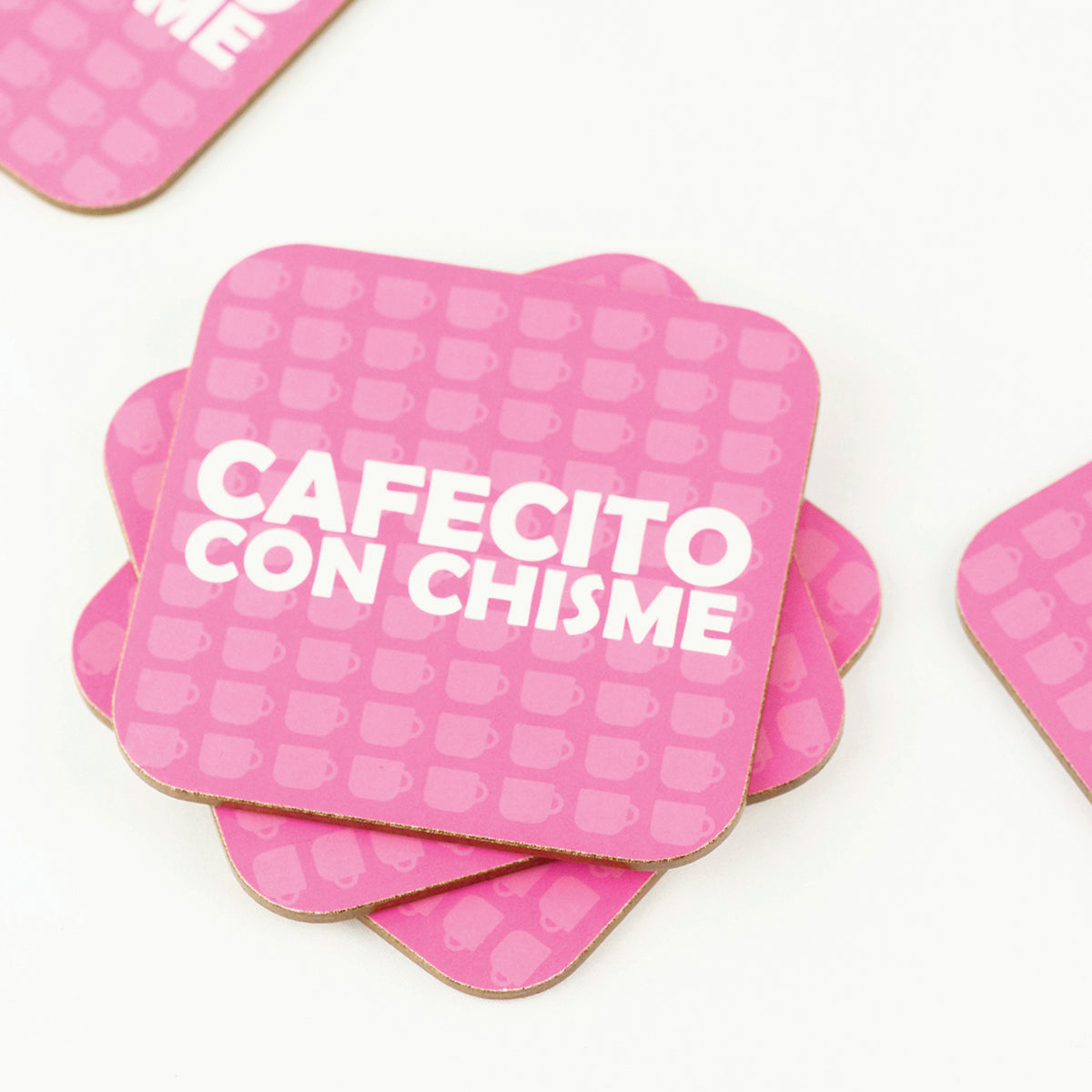 Cafecito con Chisme Coaster
