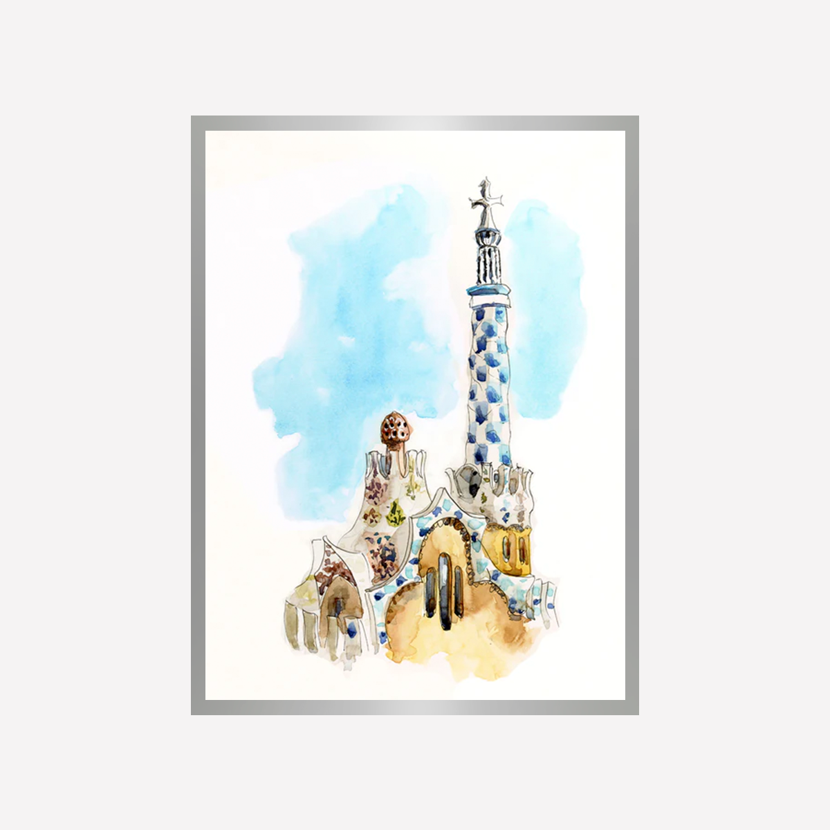 Park Güell Art Print