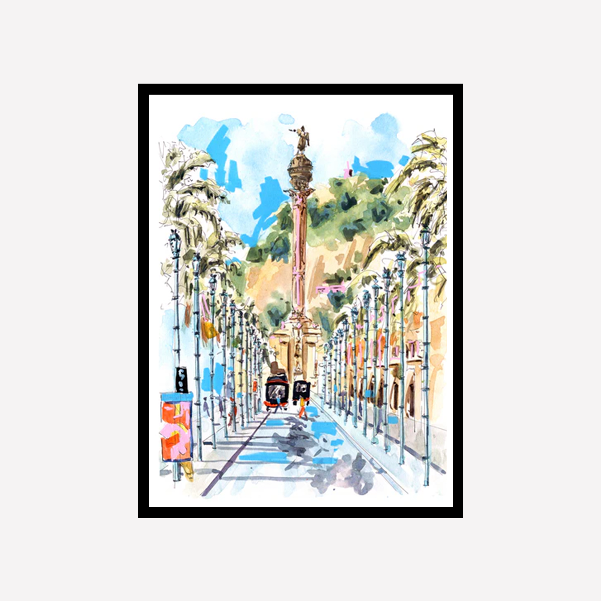 Colón Viewpoint Art Print