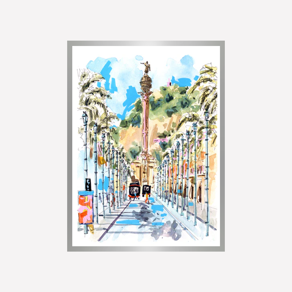 Colón Viewpoint Art Print