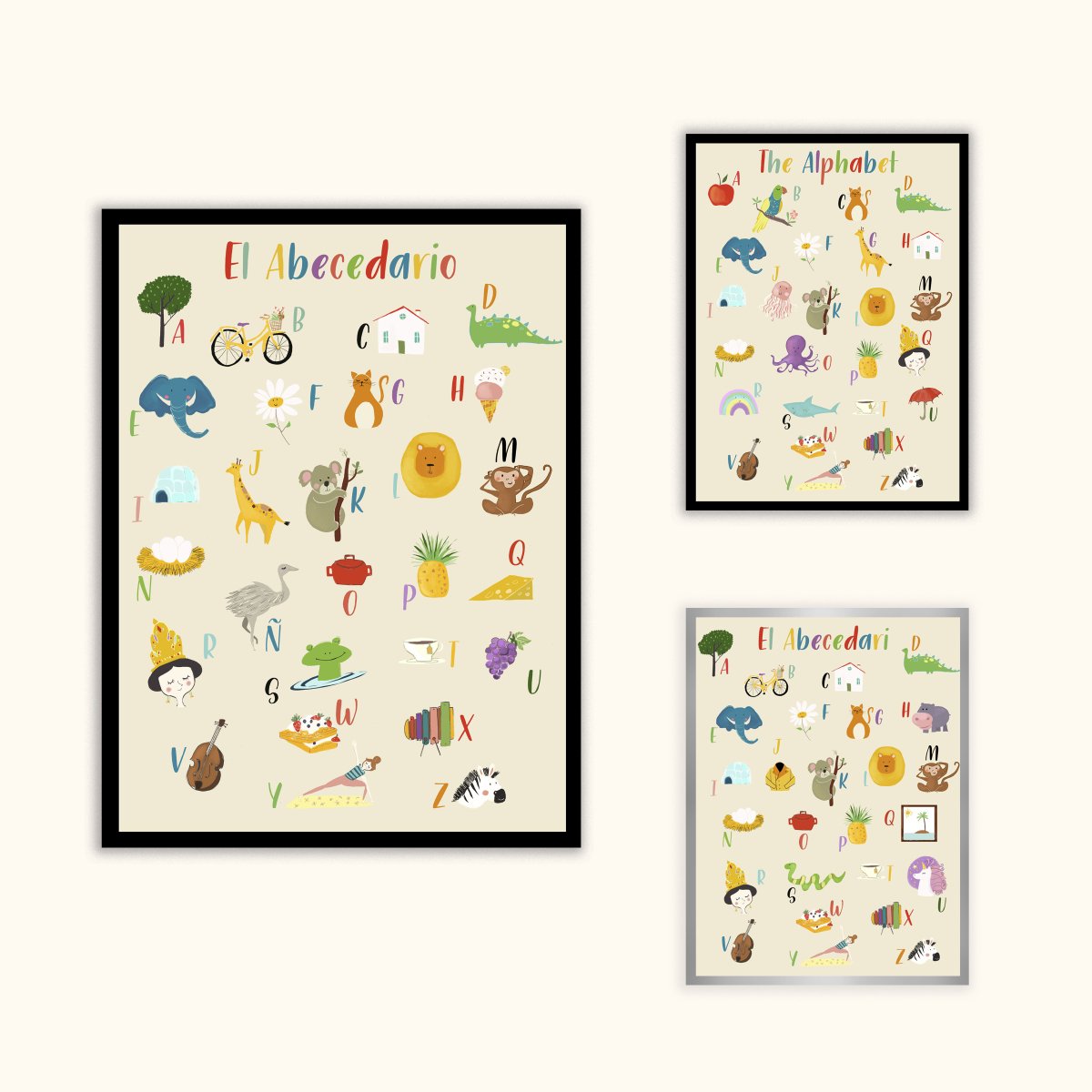 Abecedario Art Print - DesignPlace