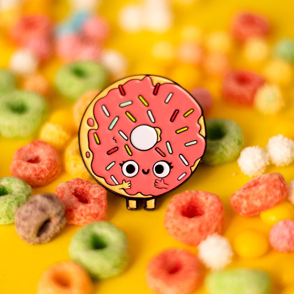 After Makeup Donut Pin - DesignPlace