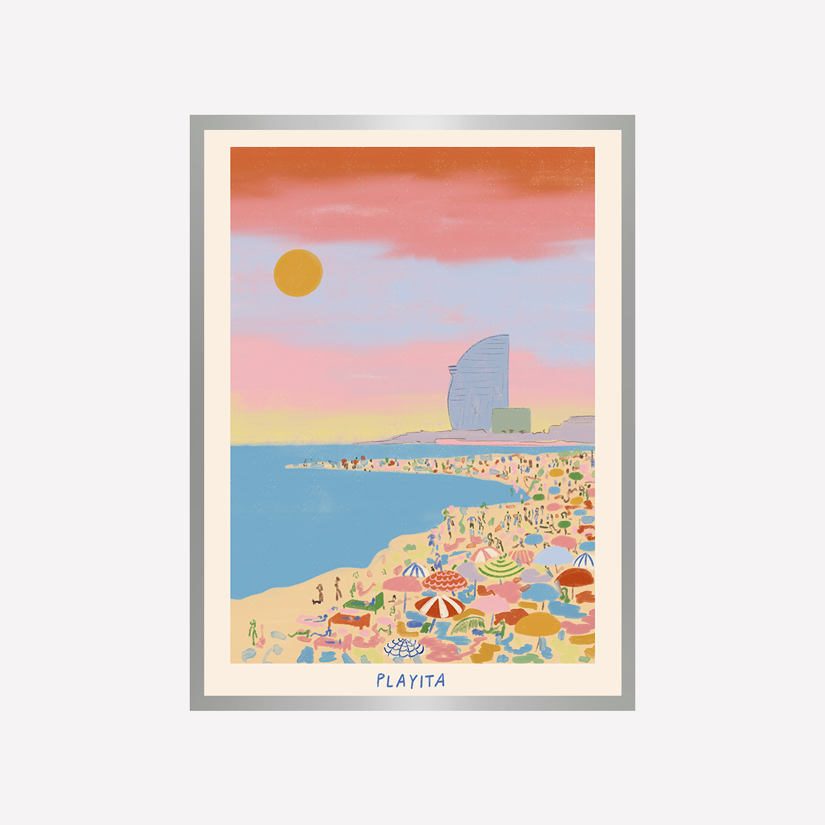Playita Art Print