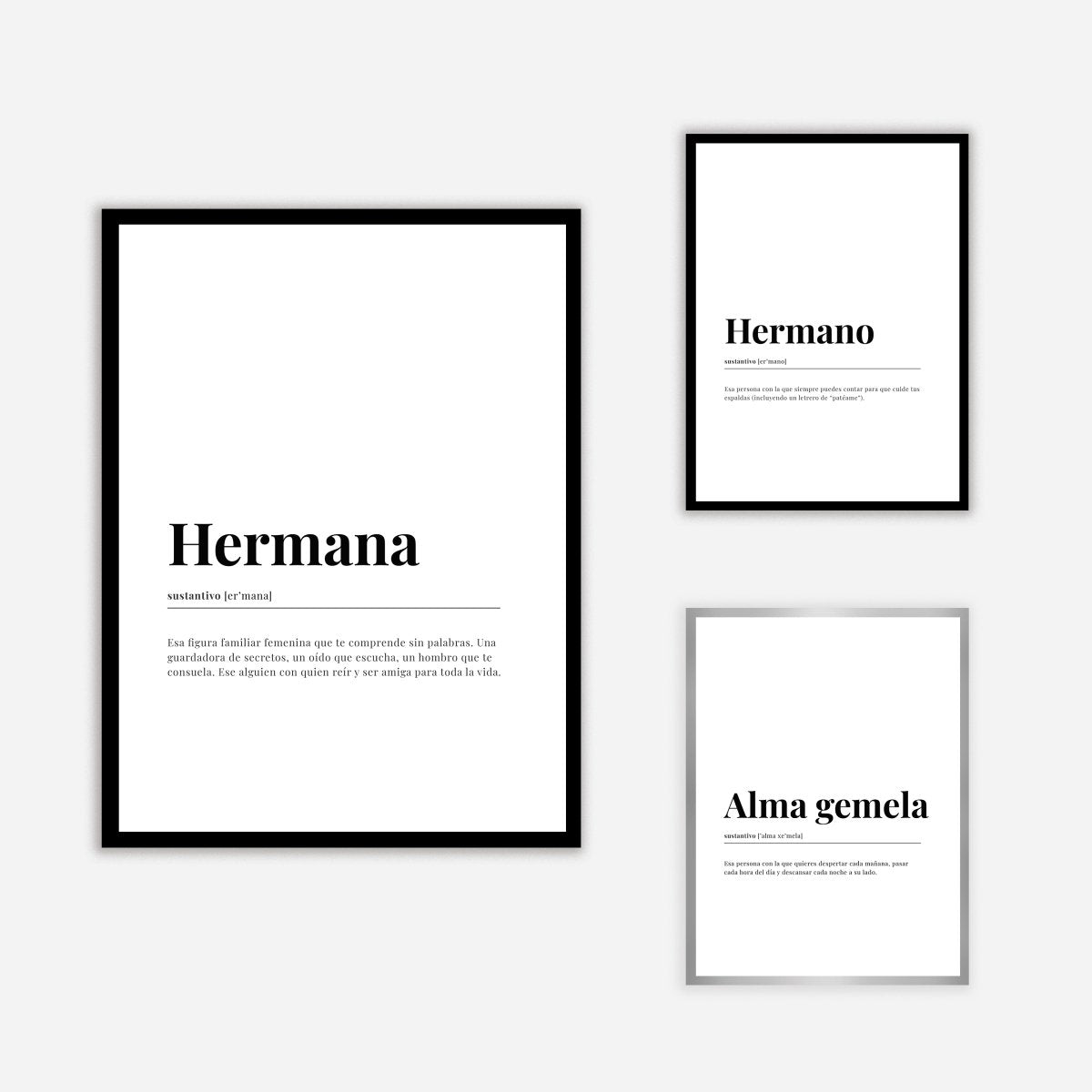 Alma Gemela Dictionary Art Print - DesignPlace