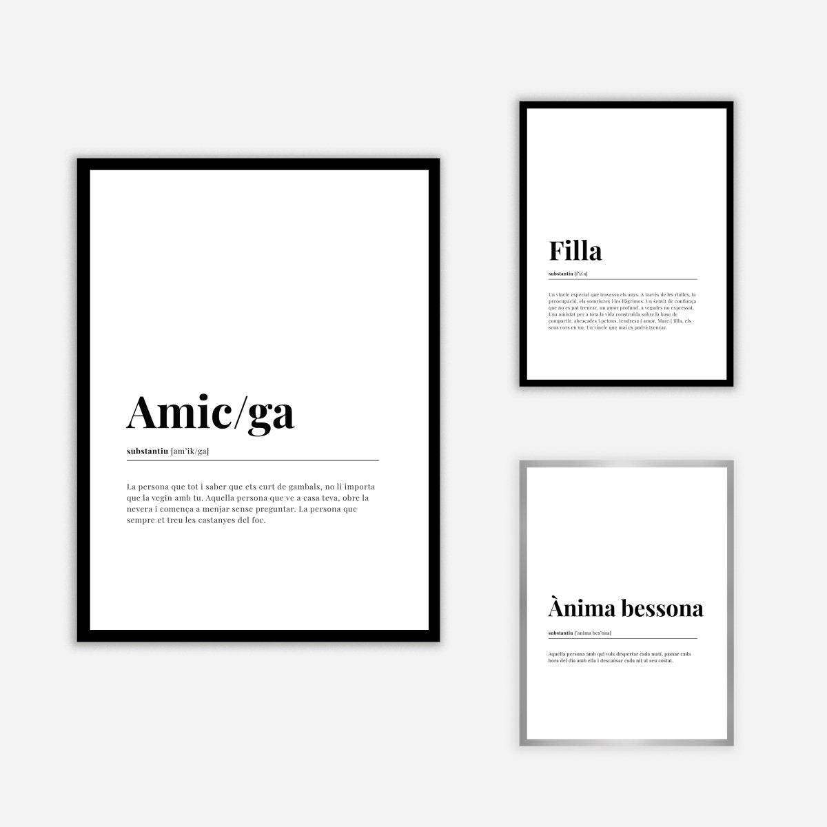 Amic/Ga Dictionary Art Print - DesignPlace