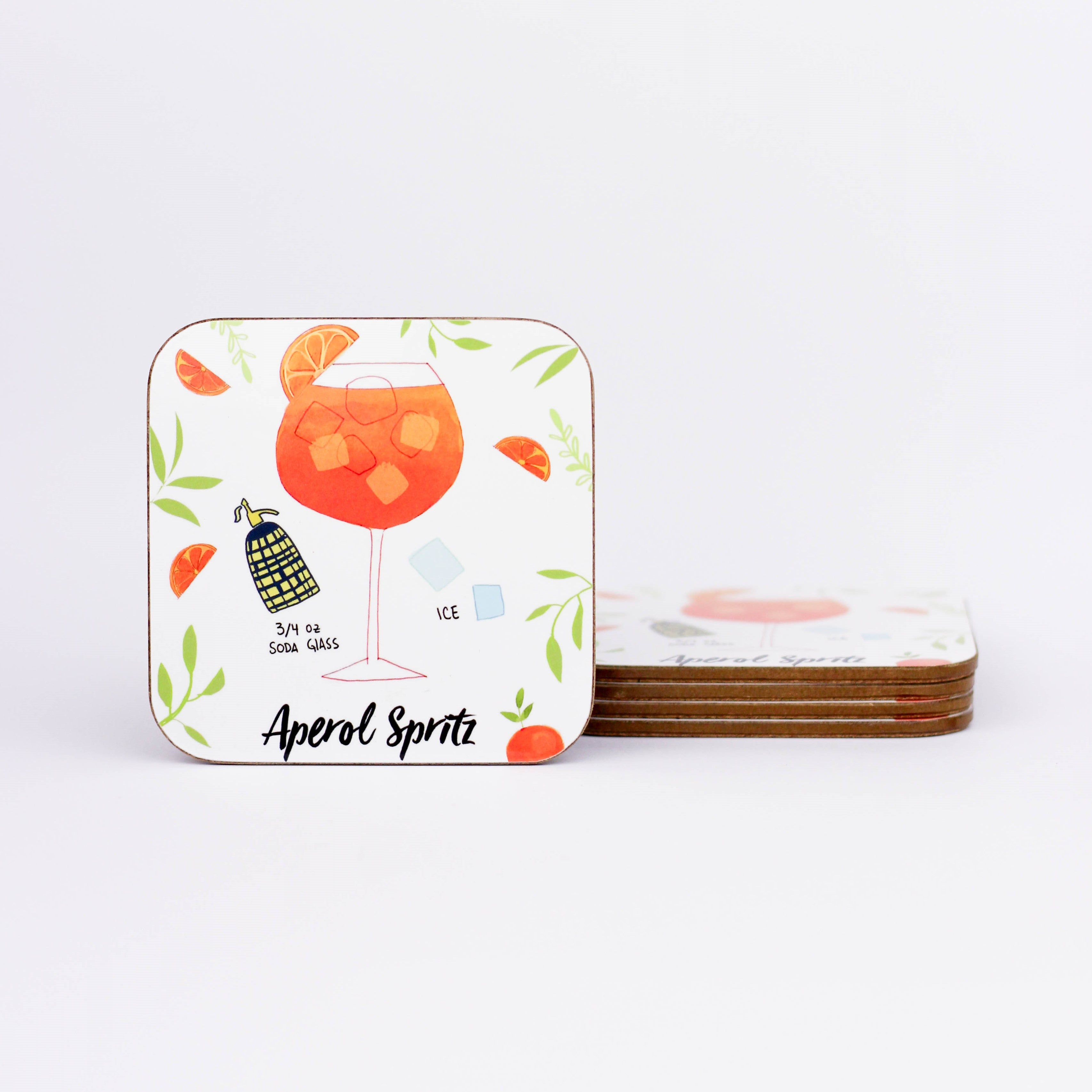 Aperol Spritz Coaster