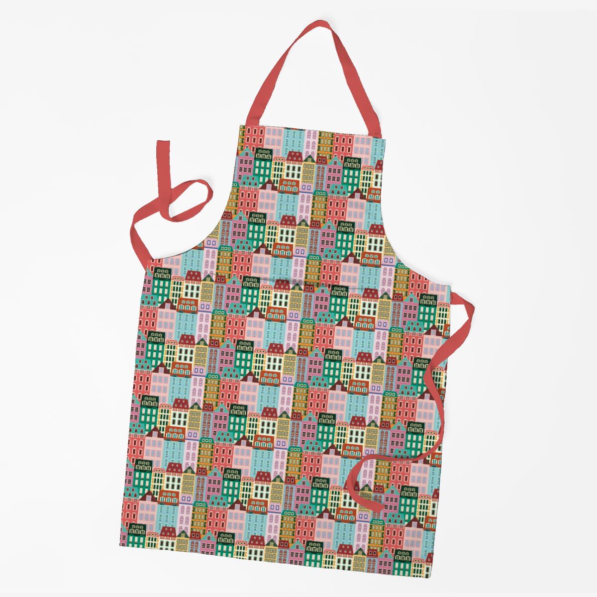 Little Houses Apron