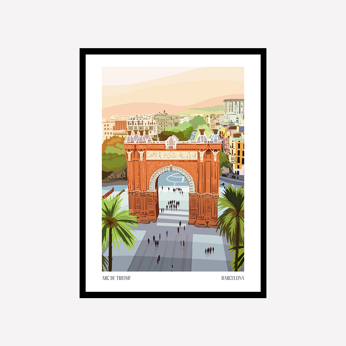 Vector Arc de Triomf