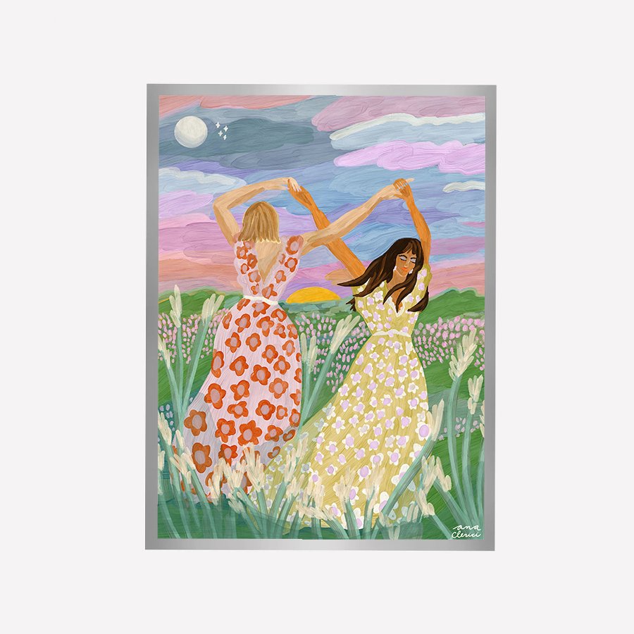 Baile Lunar Art Print - DesignPlace