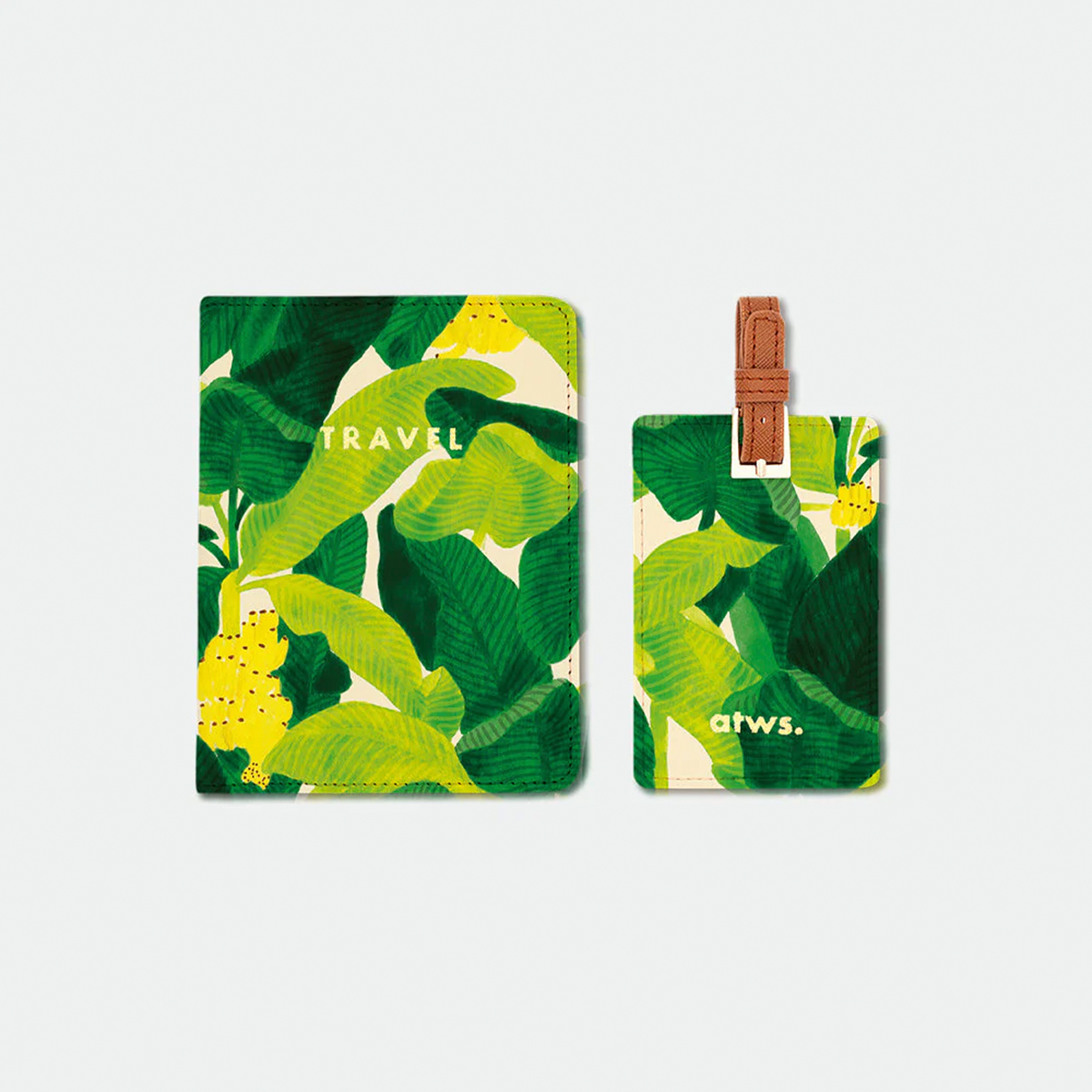 Beverly Hills Bananas Leaves Travel Set