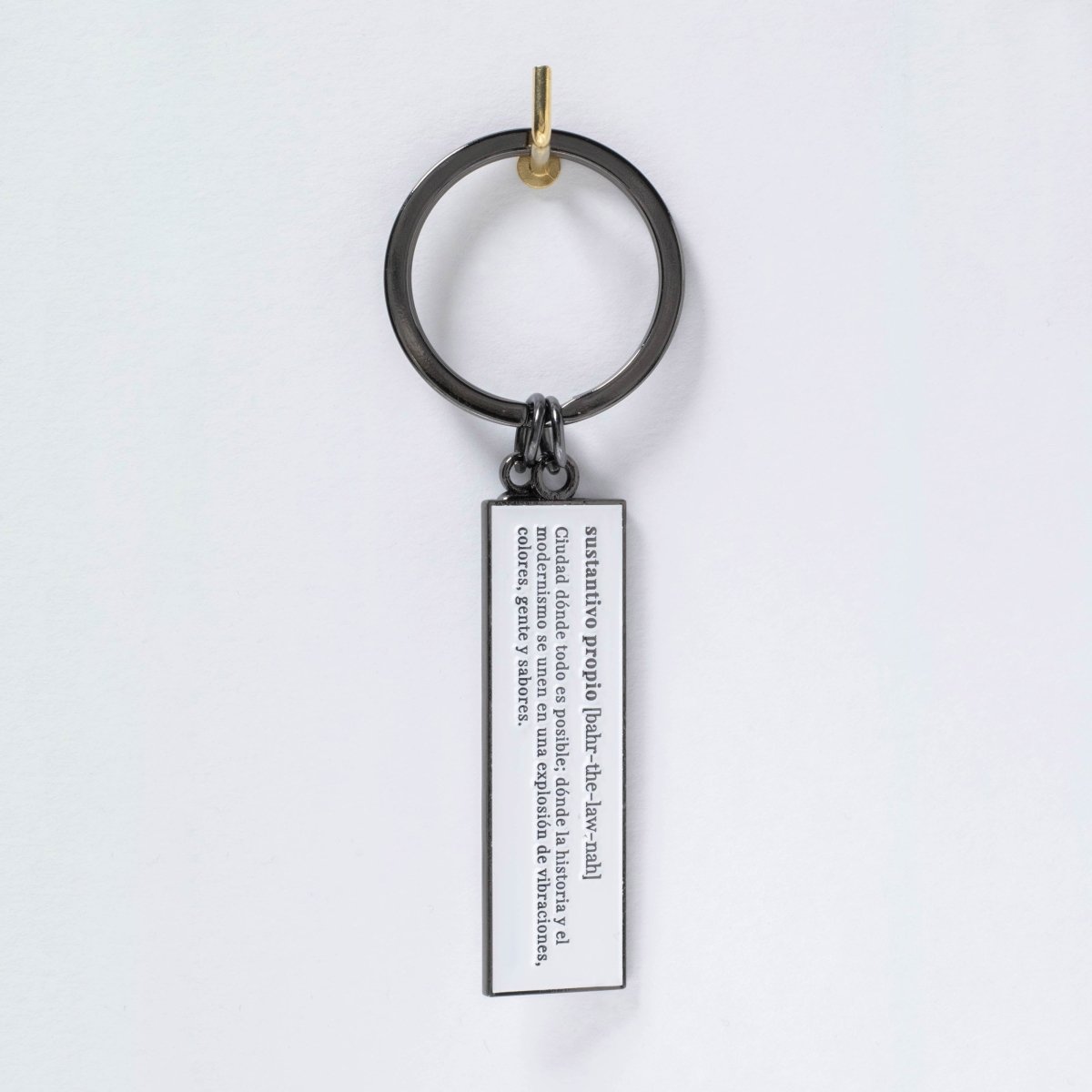 Barcelona Castellano Keychain - DesignPlace