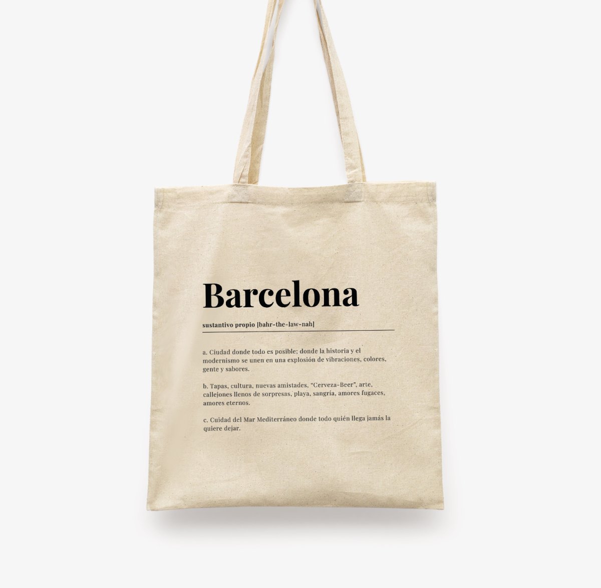 Barcelona Castellano Tote bag - DesignPlace