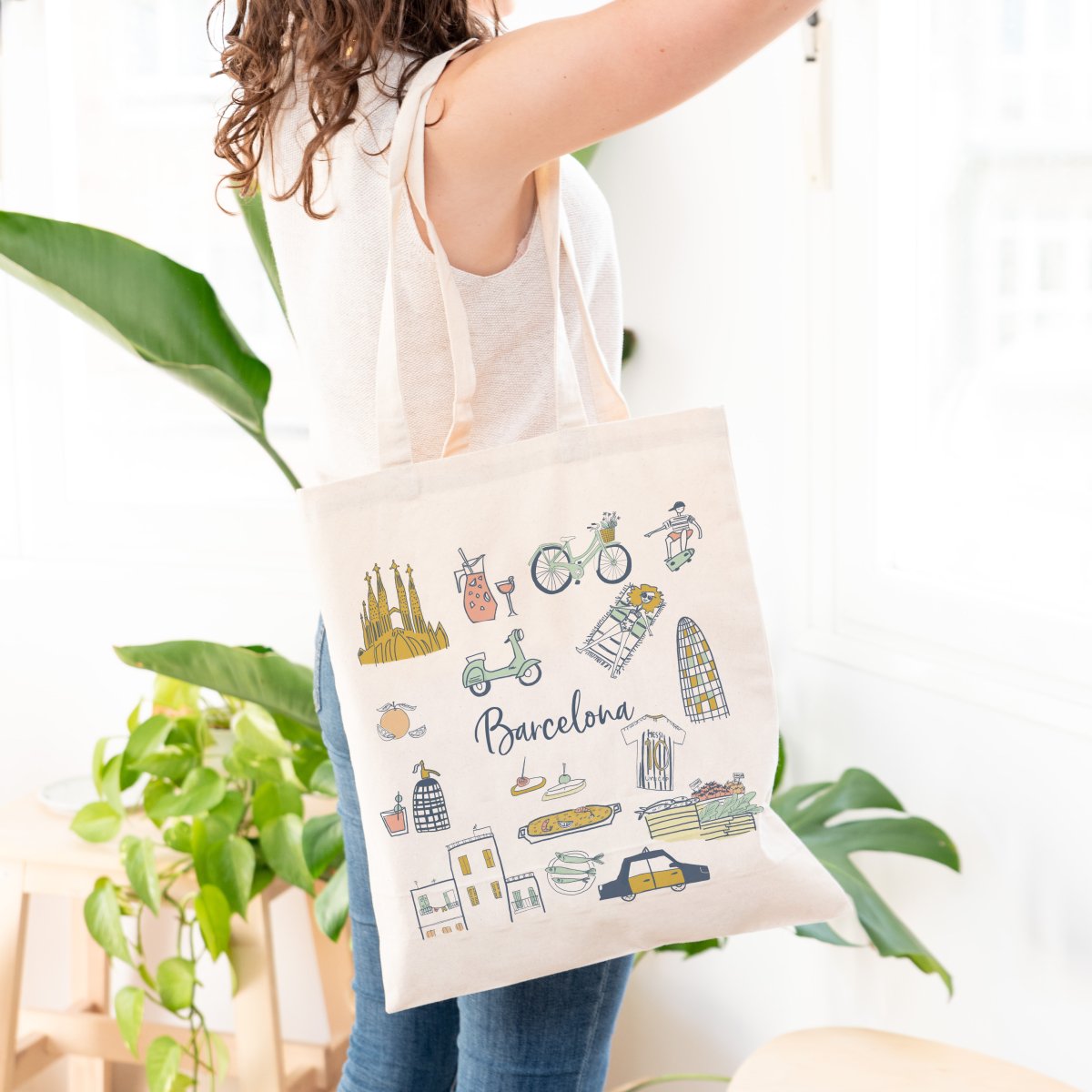 Barcelona Experience Tote Bag - DesignPlace