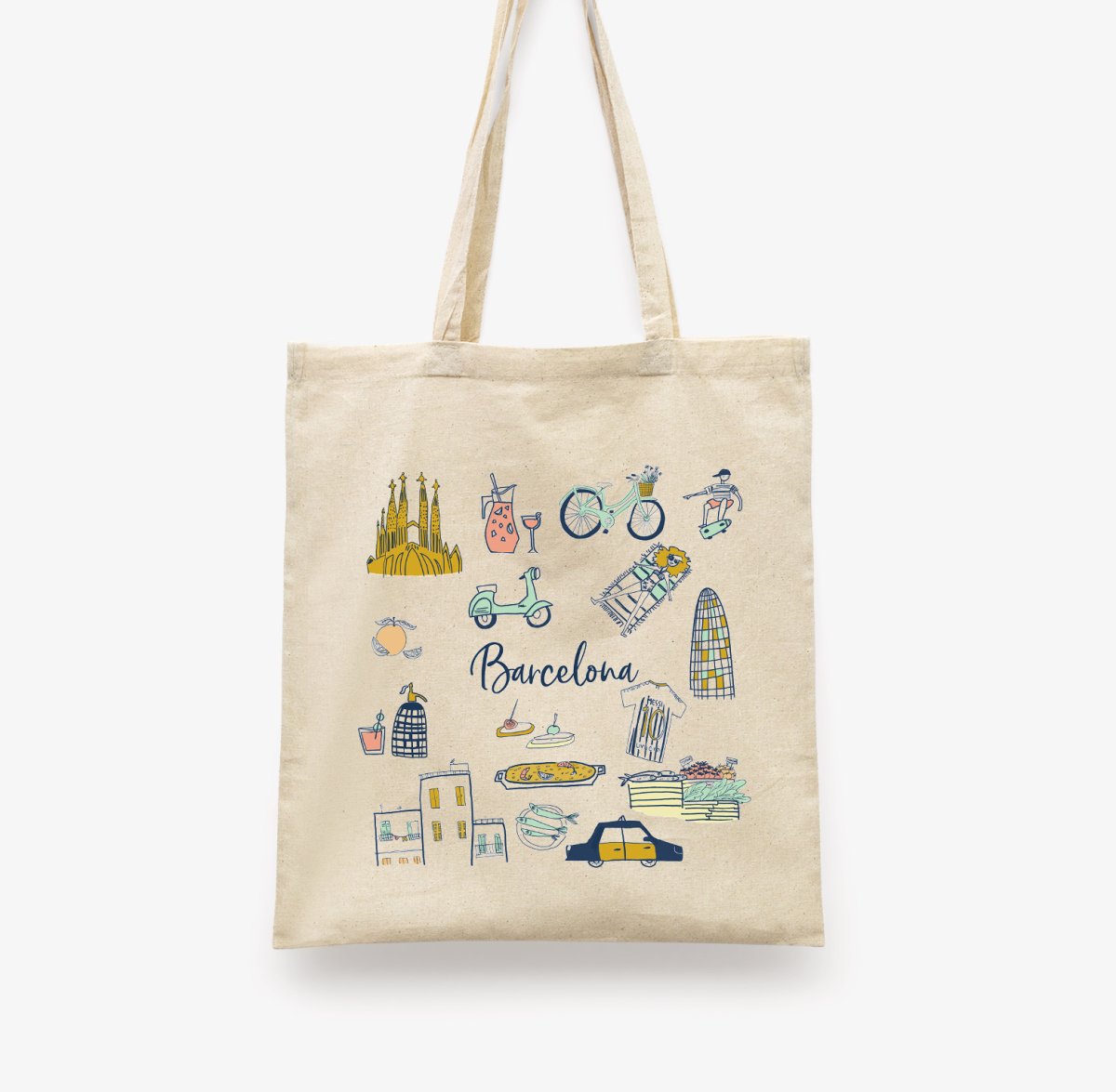 Barcelona Experience Tote Bag - DesignPlace