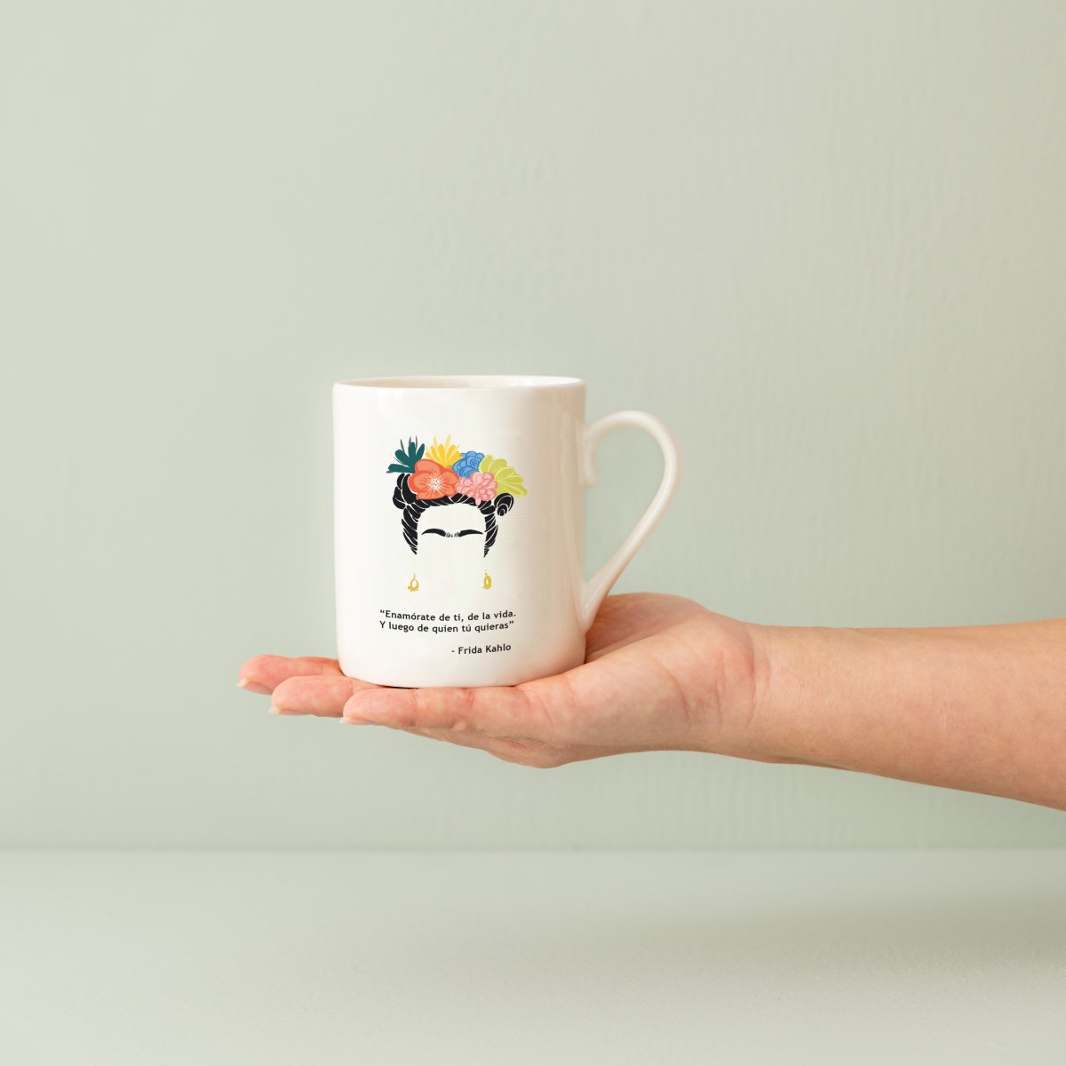 Barcelona Frida Ceramic Mug - DesignPlace