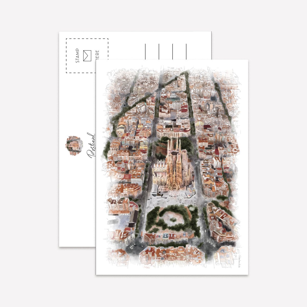 Barcelona Postcard Pack - DesignPlace