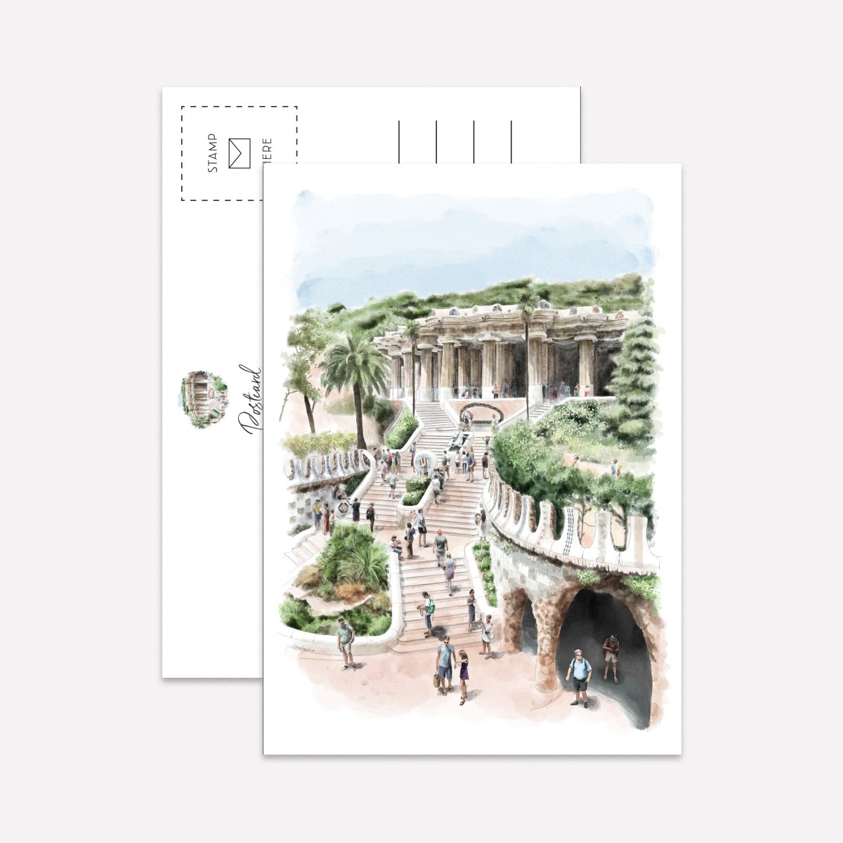 Barcelona Postcard Pack - DesignPlace