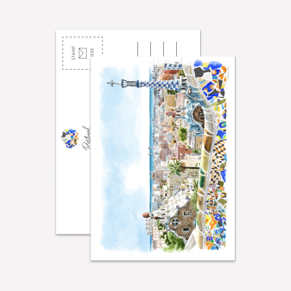 Barcelona Postcard Pack - DesignPlace