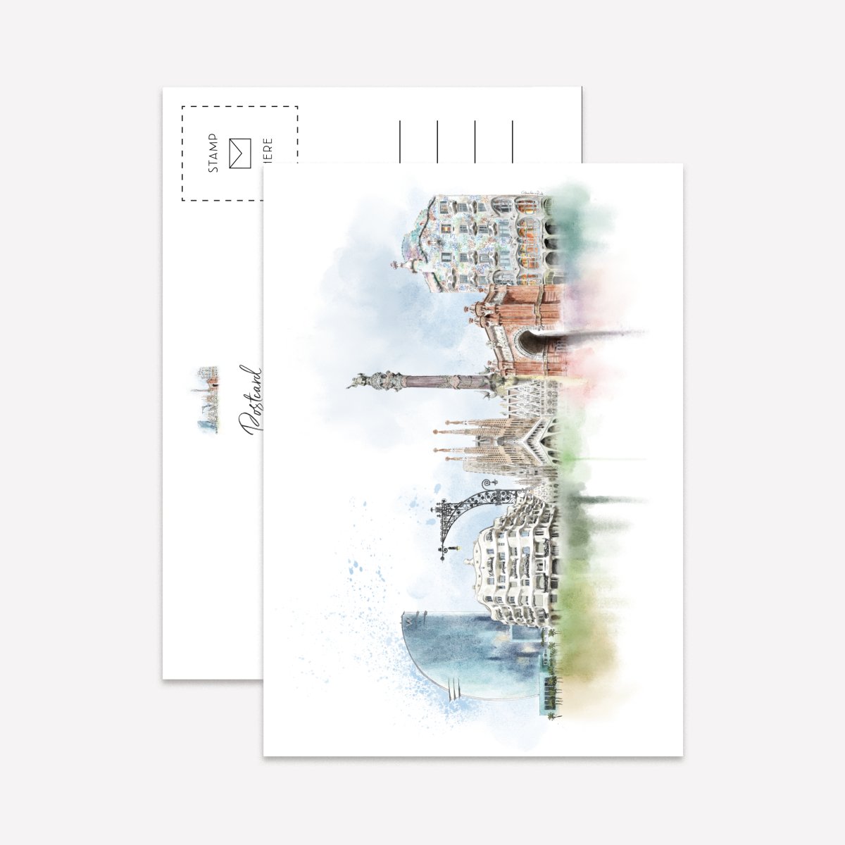 Barcelona Postcard Pack - DesignPlace