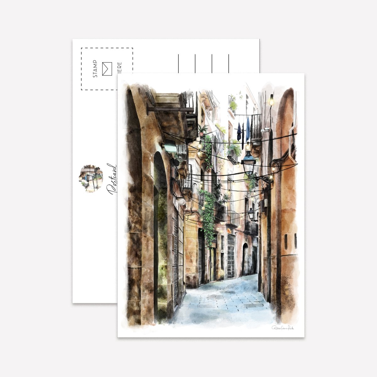 Barcelona Sites Postcard Pack - DesignPlace