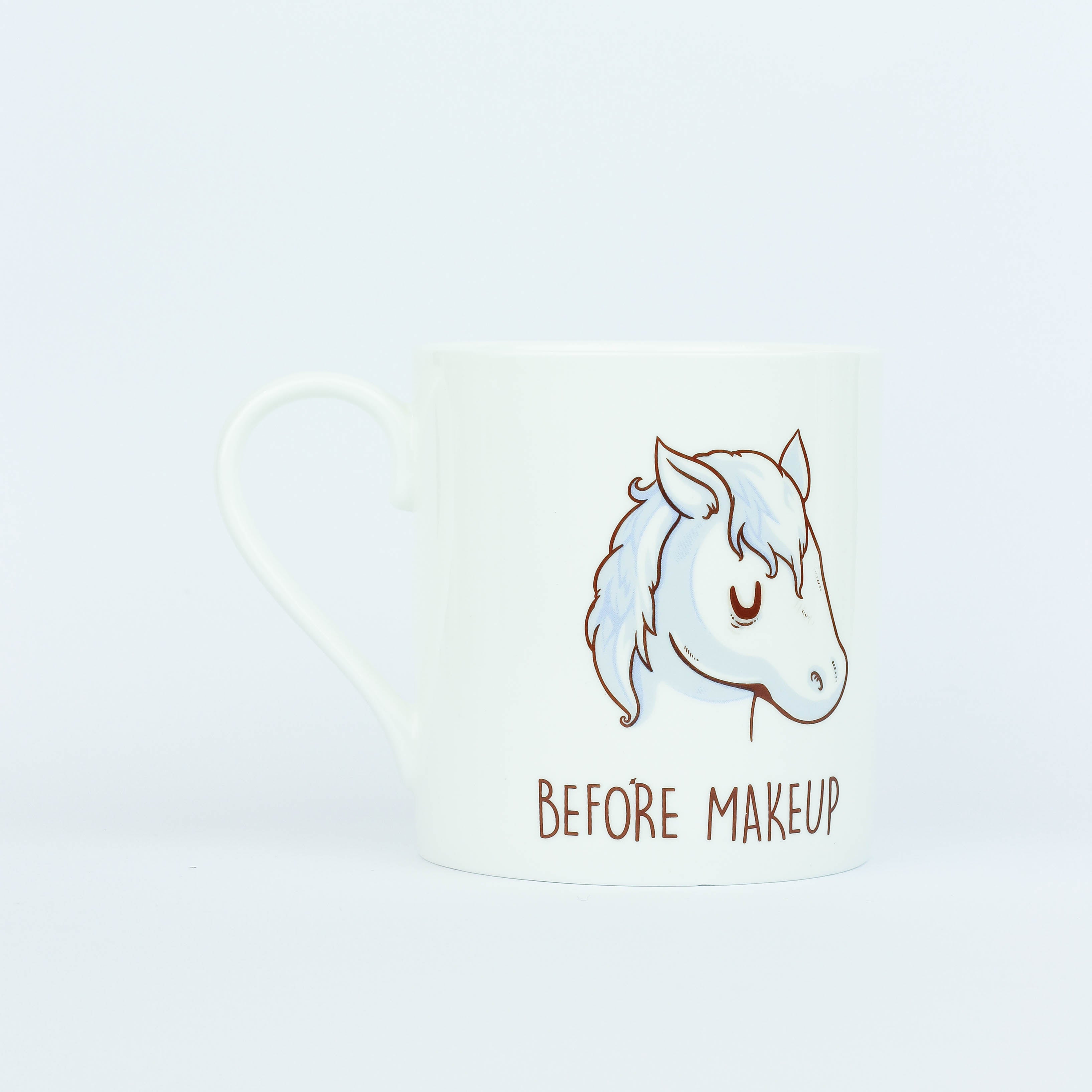 Before After Make-up Ceramic Mug