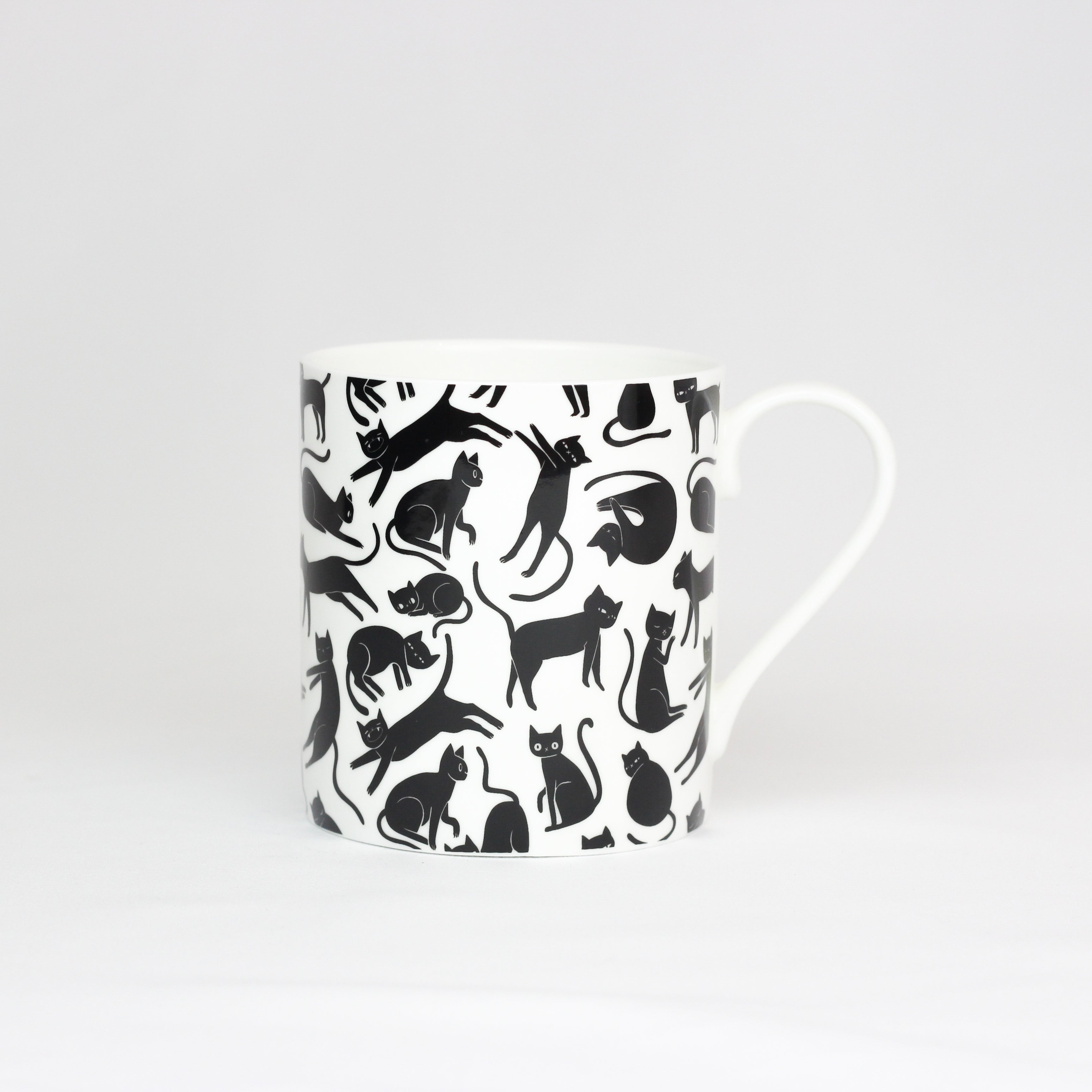 Black Cats Ceramic Mug