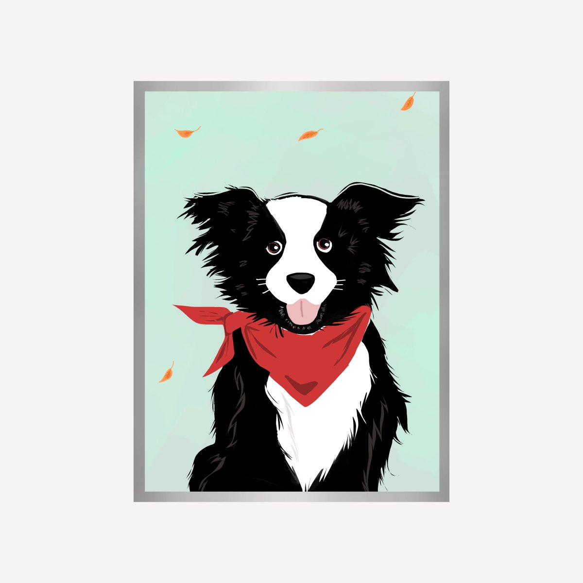 Border Collie Art Print - DesignPlace