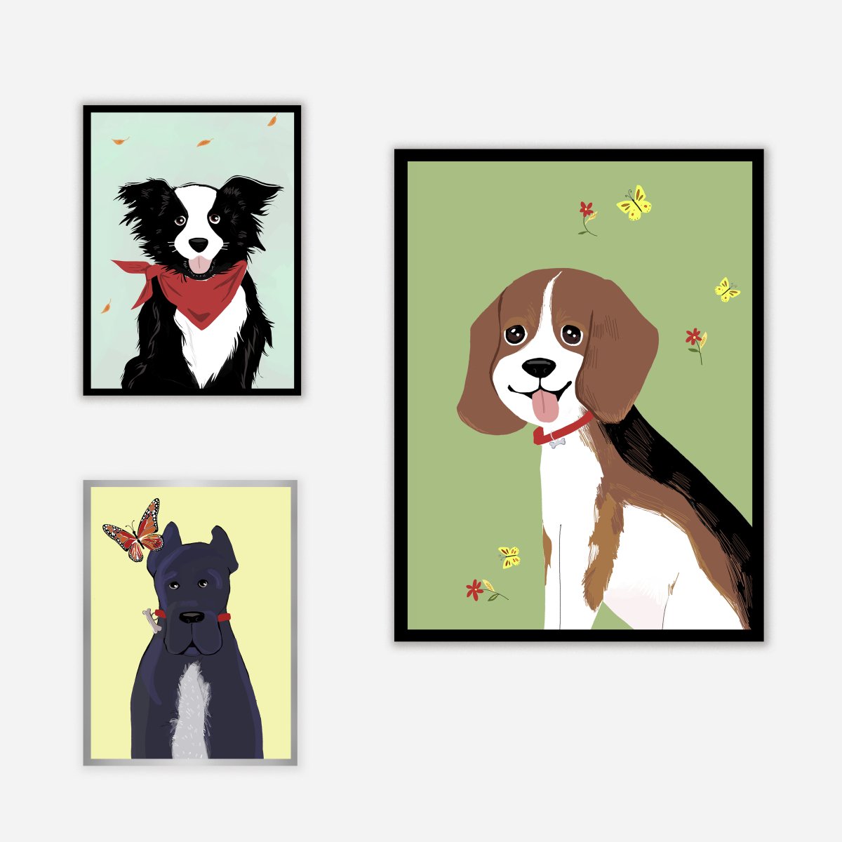 Border Collie Art Print - DesignPlace