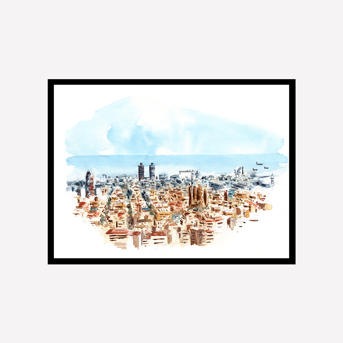 Views From The Bunkers Art Print