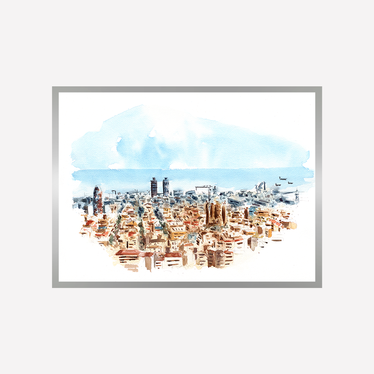 Views From The Bunkers Art Print