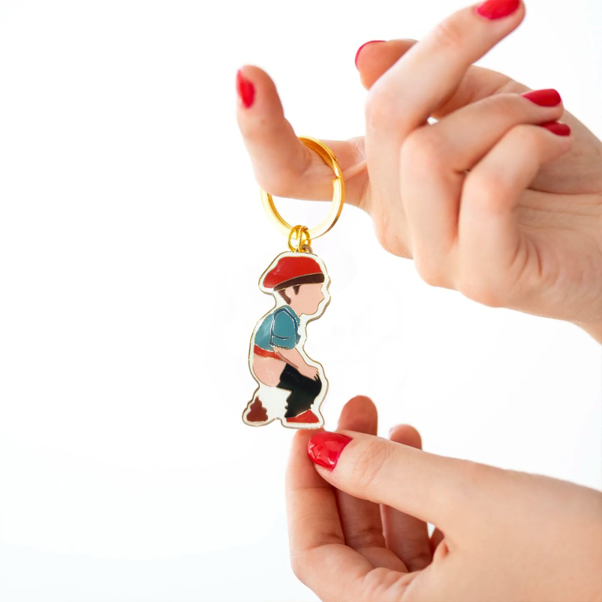 Caganer Keychain - DesignPlace