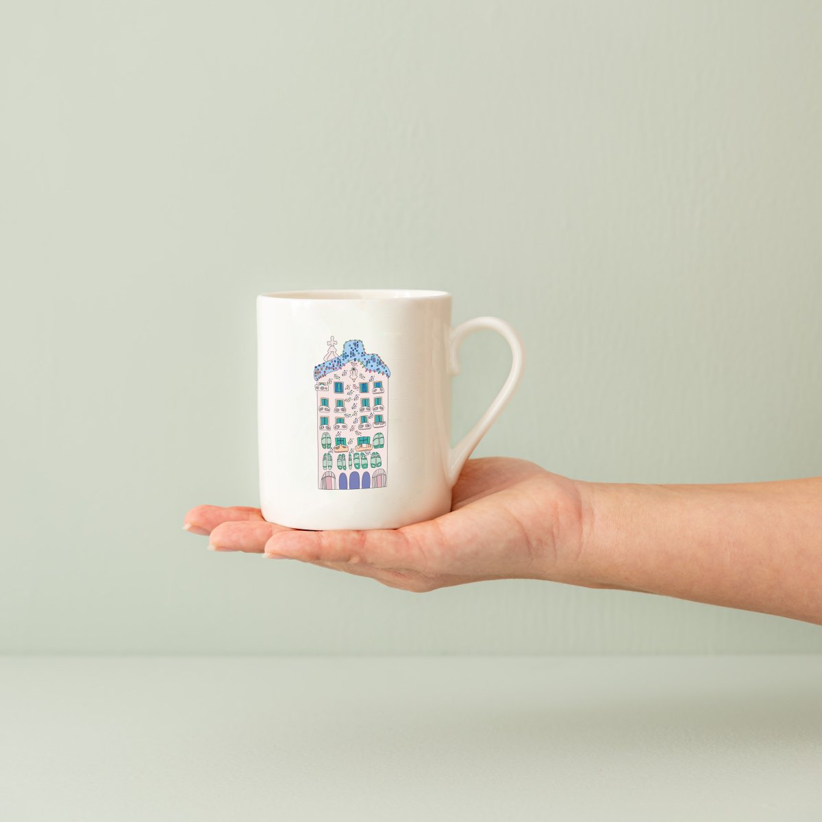 Casa Batllo Ceramic Mug - DesignPlace