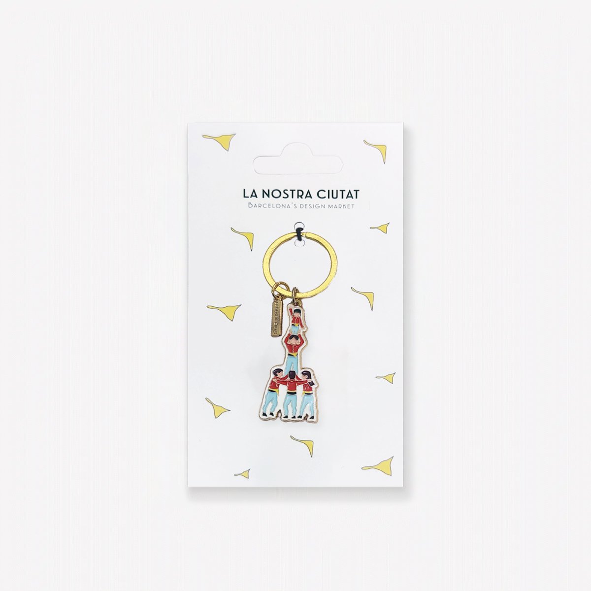 Castellers Keychain - DesignPlace