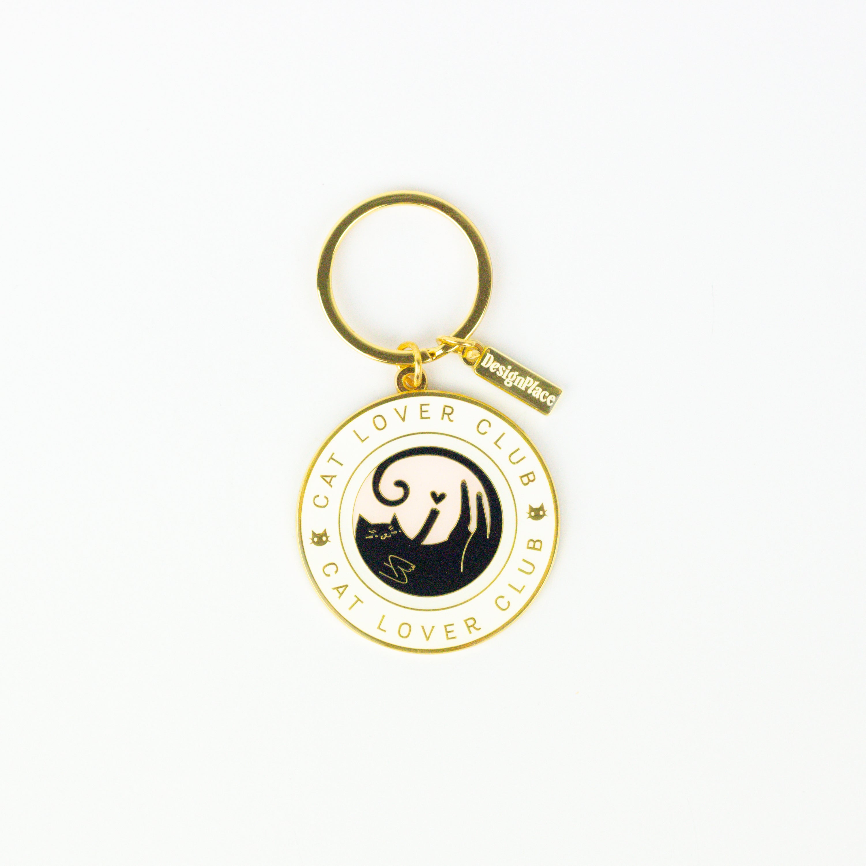 Cat Lover Club Keychain