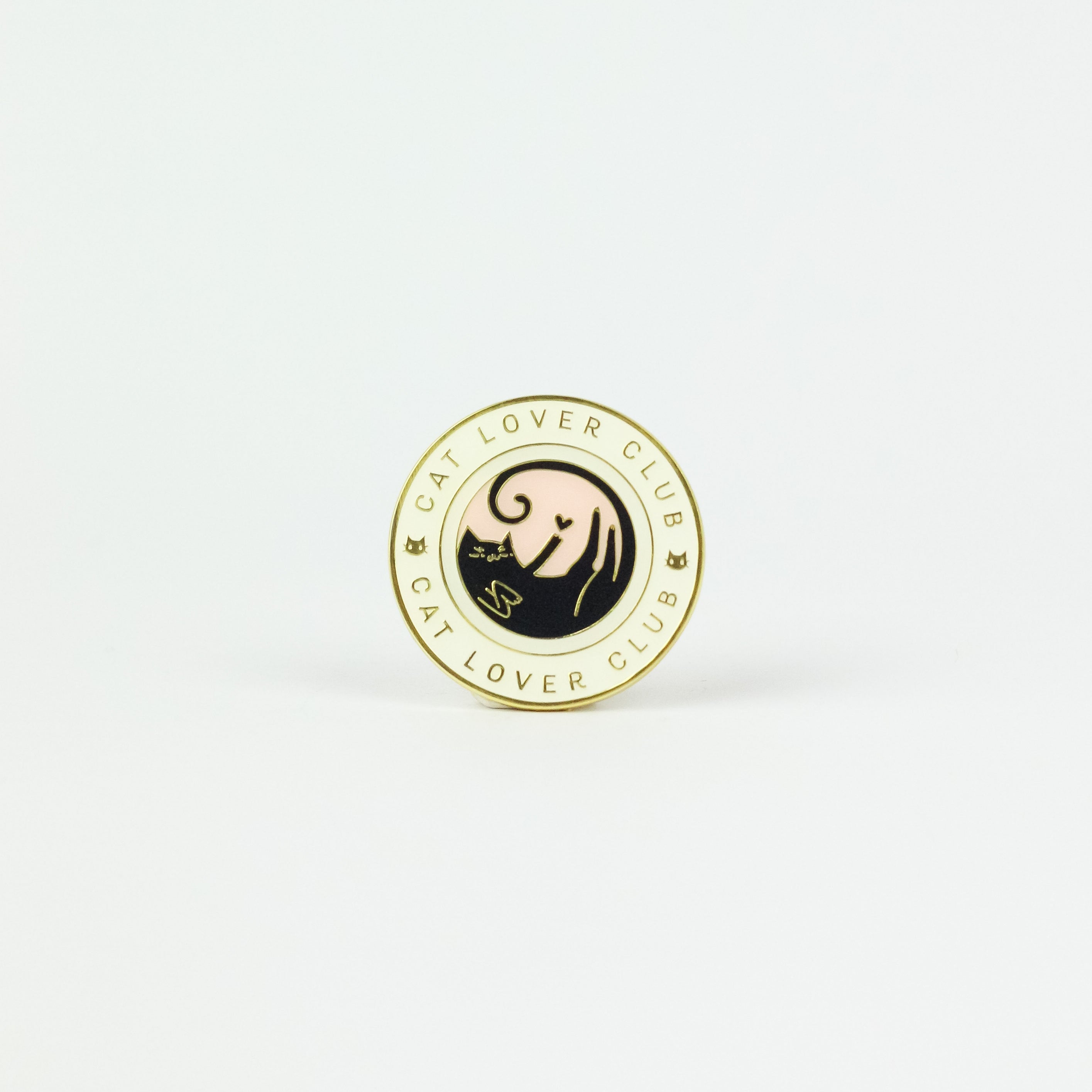 Cat Lover Club Pin