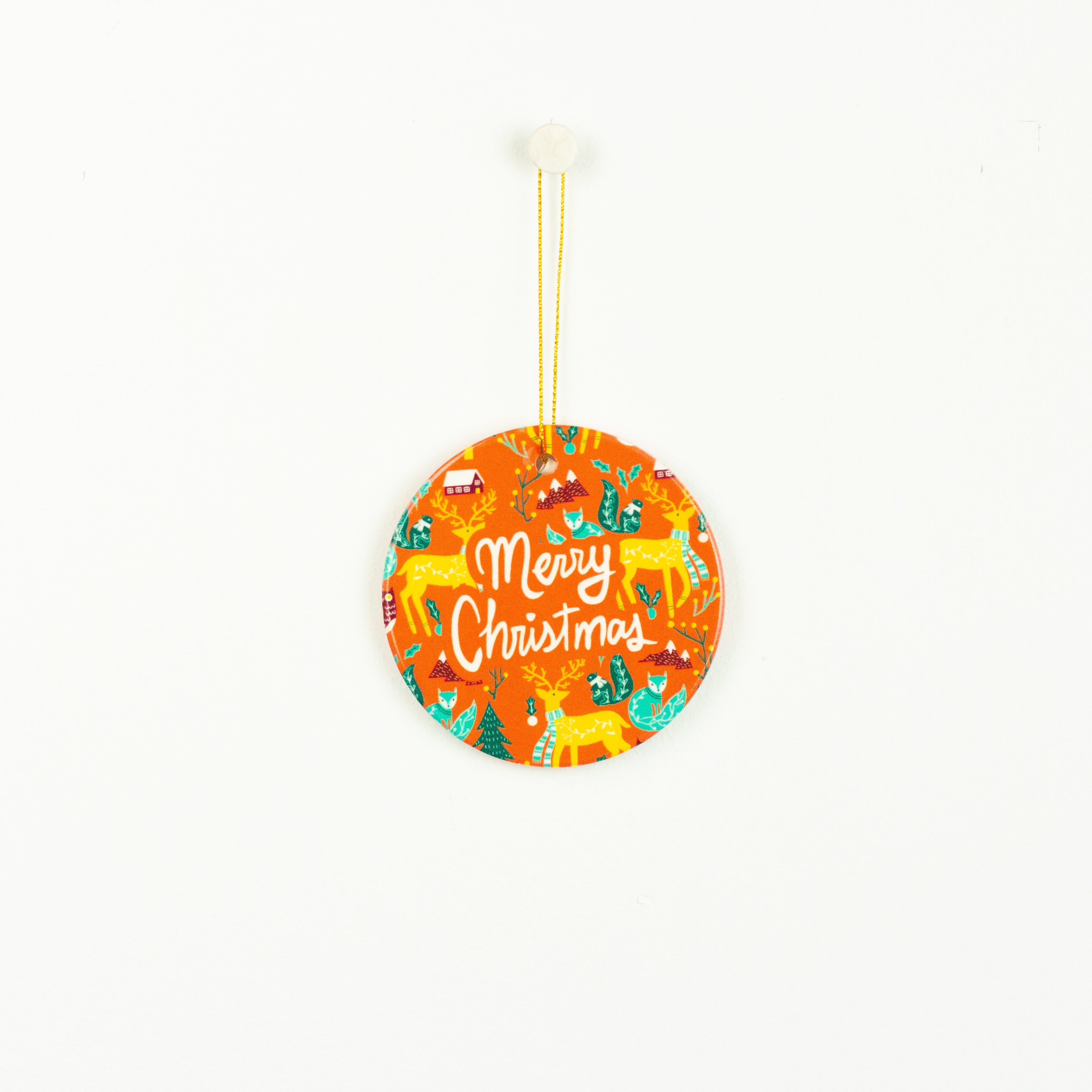 Christmas Forest Merry Christmas Ornament