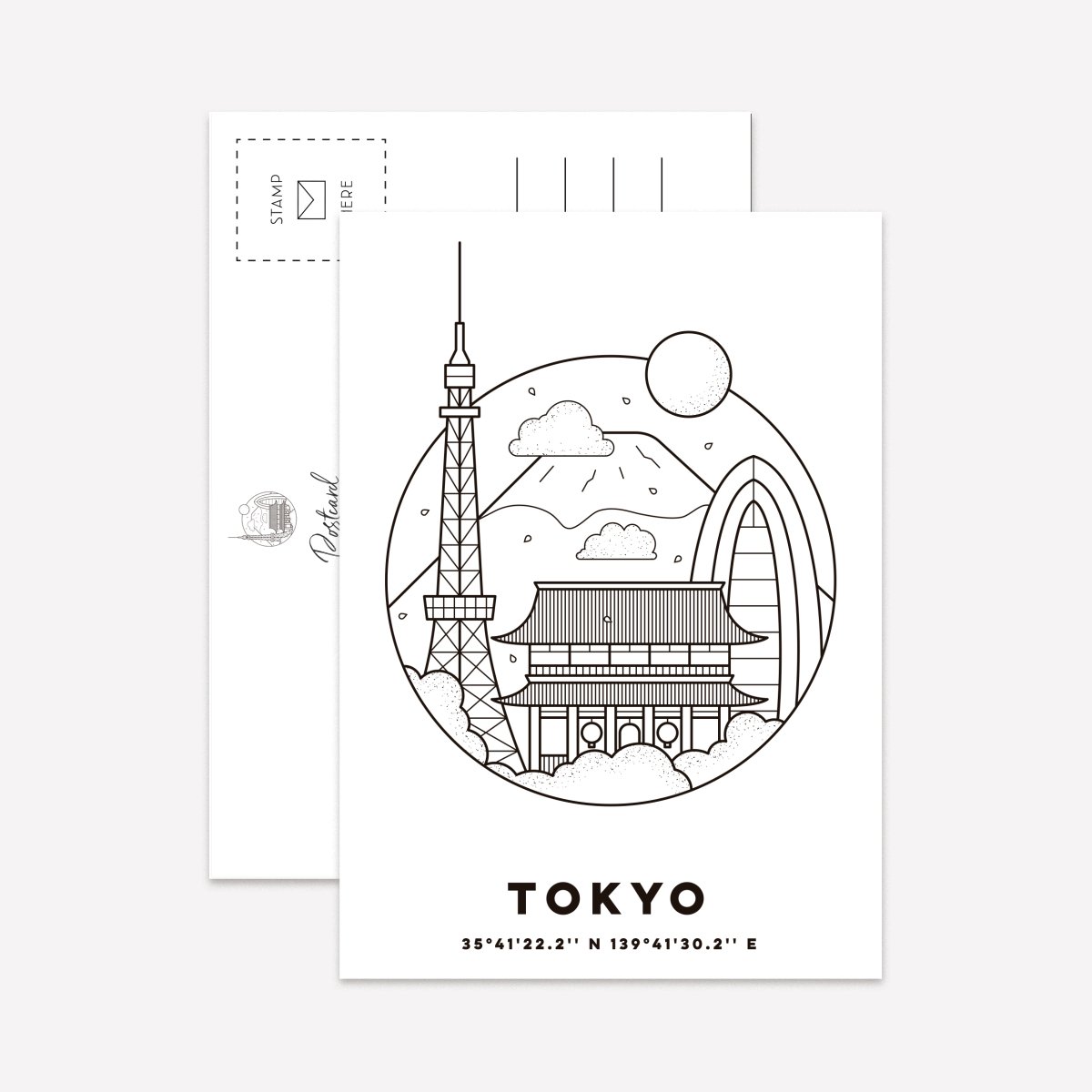 Cityscape Collection Postcard Pack - DesignPlace