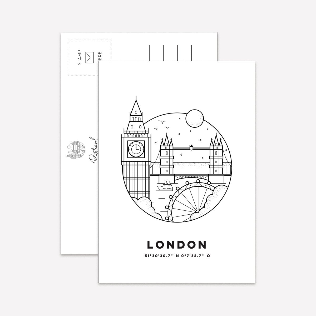 Cityscape Collection Postcard Pack - DesignPlace