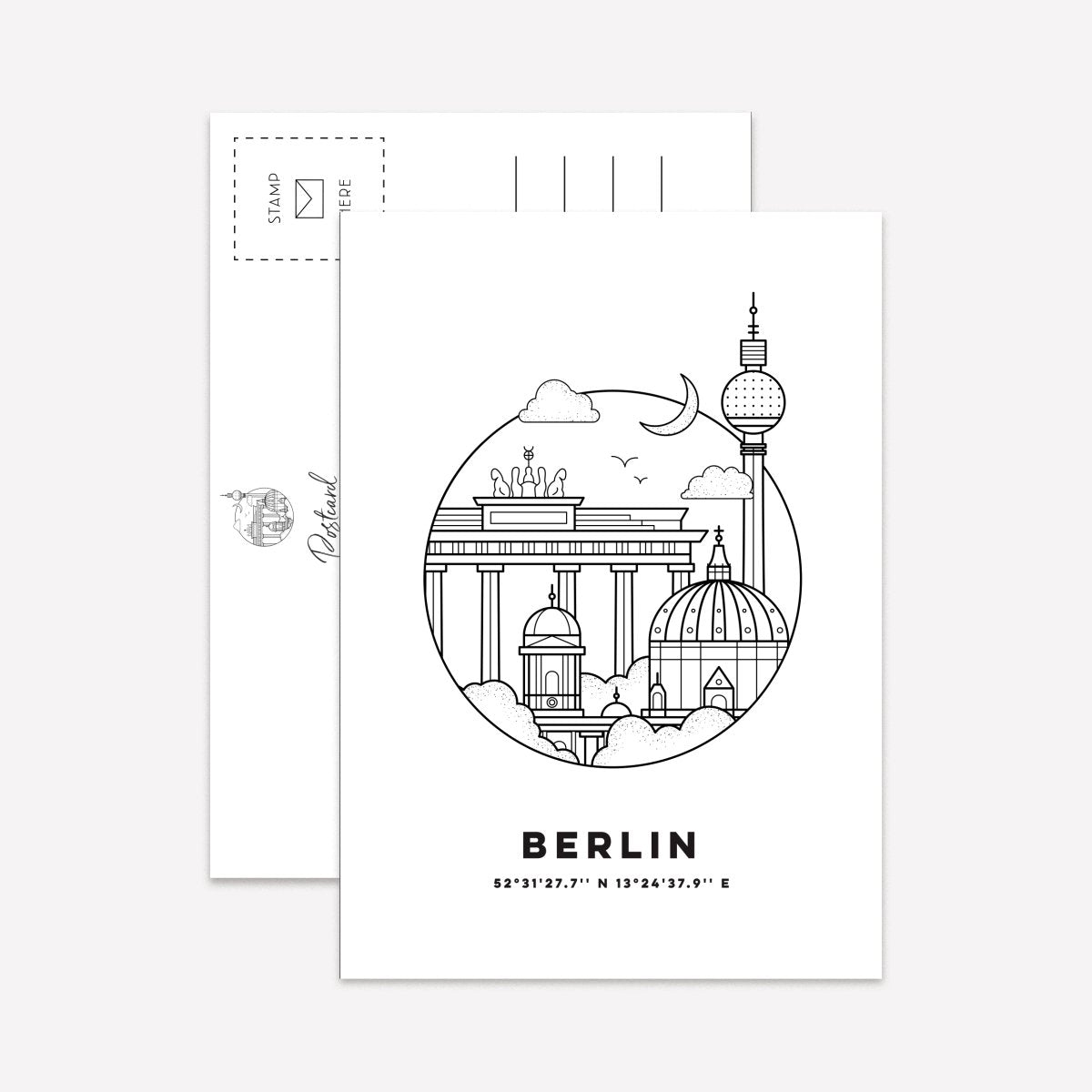 Cityscape Collection Postcard Pack - DesignPlace